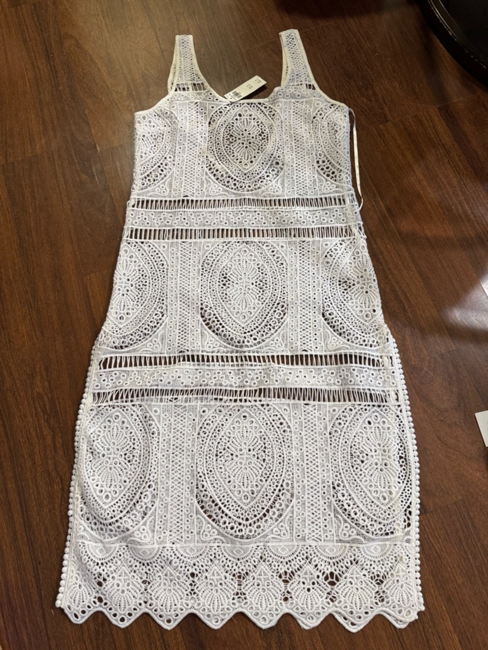 Abercrombie & Fitch Women's Crochet Midi
Tank Slits Swim Cover Up Dress Sz XS/S